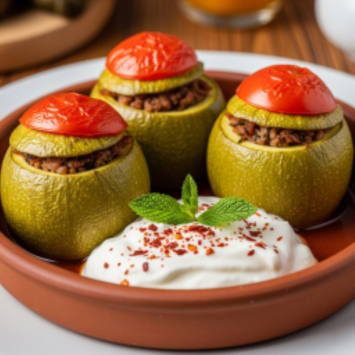 Etli Kabak Dolması